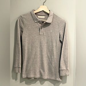 Zara Boys Long Sleeve Solid Polo Shirt- Size‎ 11/12